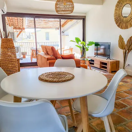 Ni'douillet-p3 Terrasse Et Climatise-coeur De דירה *