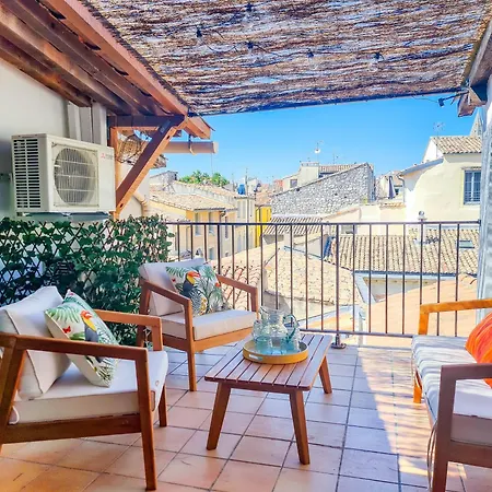 Appartamento Nî'douillet-p3 Terrasse Et Climatisé-coeur De Nîmes