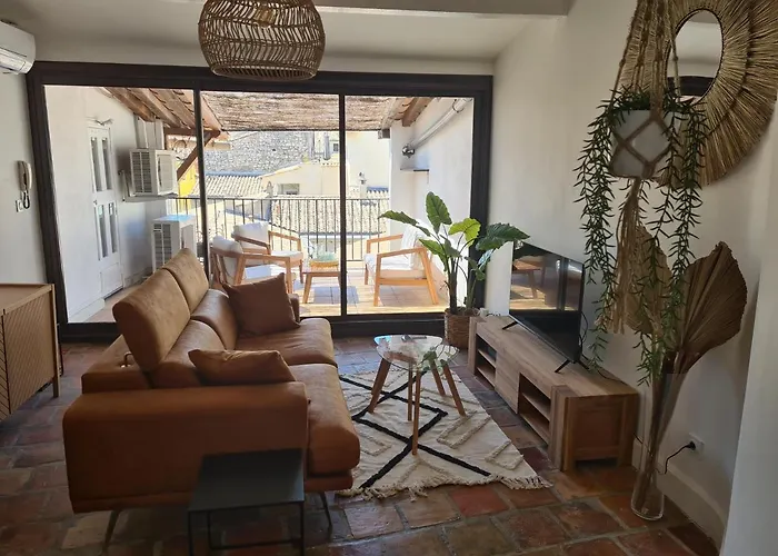 Ni'douillet-p3 Terrasse Et Climatise-coeur De Apartment *